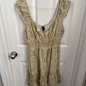 Wild Fable Floral Cottagecore Prarie Smocked Mini Dress